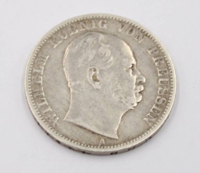 Auktion 365<br>Vereinstaler des Königreichs Preußen, Wilhelm I., 1866 A, Silber, 18,29gr., D-3,3cm [1]
