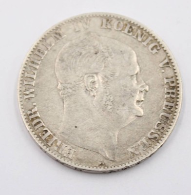 Auktion 365<br>1 Taler Preußen, 1859 A, Friedrich Wilhelm IV. von Preußen, 18,39gr., D-3,8cm [1]
