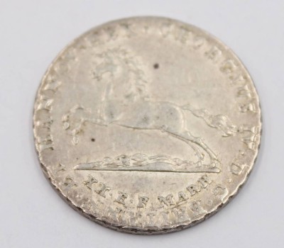 Auktion 365<br>16 Gute Groschen, 1827 Silbermünze, Königreich Hannover, auch bekannt als 