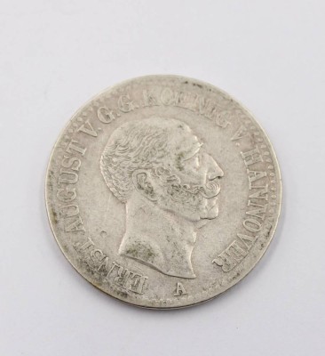 Auktion 365<br>Taler, Hannover, König Ernst August ,1845 A, 22,02gr., D-3,5cm [1]