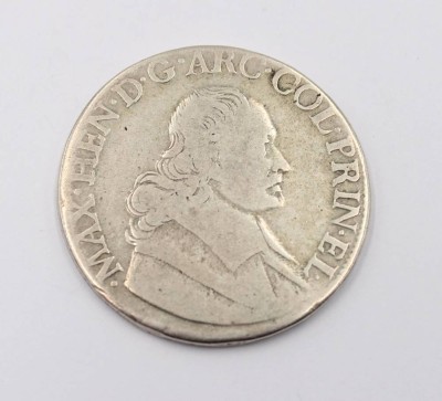 Auktion 365<br>gr. Silber-Münze, Patagon 1668, 27,1gr., D-4cm [1]