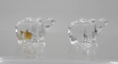 Auktion 365<br>2 kl. Eisbären, Hadeland, Norway, ca. H-4,5cm [1]