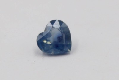 Auktion 365<br>Madagaskar Saphir, ca. 1,03ct, herzförmig [1]