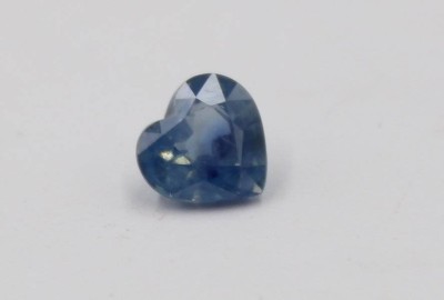 Auktion 367<br>Madagaskar Saphir, ca. 1,03ct, herzförmig [1]