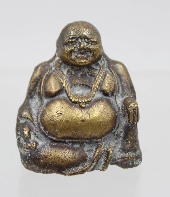 Auktion 365<br>kl. Buddha, Bronze, H-5,3cm [1]