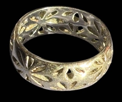 Auktion 365<br>Durchbruch-Silberring-925-,  RG 63, 5,6 gr [1]