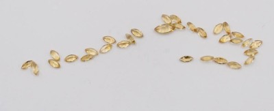 Auktion 369<br>Konvolut kl. Citrine, zus. ca. 2,57ct [1]