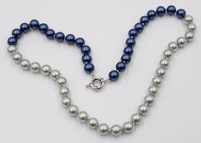 Auktion 365<br>Muschelkern-Perlenkette, ca. L-46cm [1]