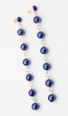 Auktion 365<br>Paar Modeschmuck-Perl-Ohrstecker, 925er Silber, ca. L-10,8cm [1]