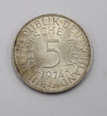 Auktion 365<br>5 D-Mark, 1974 [1]