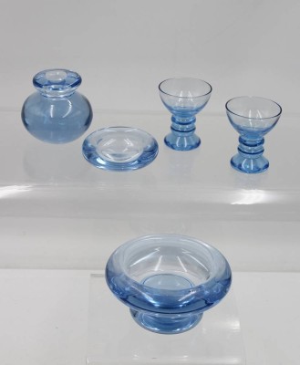 Auktion 365<br>Glaskonvolut, davon 3x signiert 