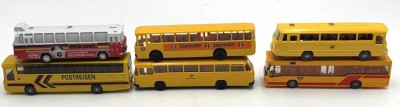 Auktion 365<br>6x Busse, hpts. Wiking und Post bzw. DB, L-ca. 13 cm [1]