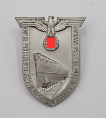 Auktion 365<br>Erinnerungsabzeichen, Wilhelmshaven 1939 [1]