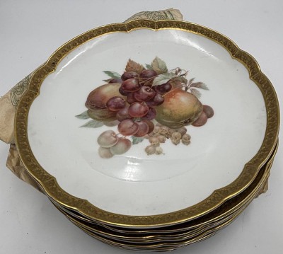 Auktion 365<br>8x gr. Obstteller 