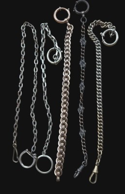 Auktion 365<br>5x div. Uhrenketten, div. Materialien [1]