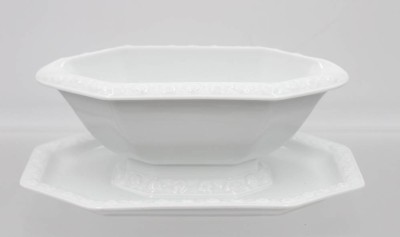 Auktion 365<br>Sauciere, Rosenthal, Maria Weiß, ca. H-9cm B-23cm [1]