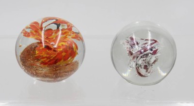 Auktion 365<br>2x div. Paperweights, ca. H-6cm [1]