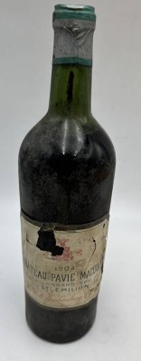 Auktion 365<br>Flasche frz. Rotwein von 1904 , Weinhandlung A. Dölle, (Hotel Dölle)Wein 