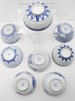 Auktion 365<br>14x div. China-Schalen, ca. H-8cm D-11cm [1]