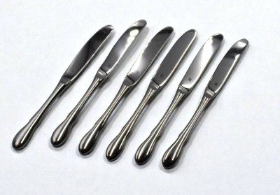 Auktion 366<br>6x wohl Frühstücksmesser, WMF, ca. L-17,5cm [1]