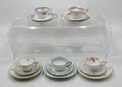 Auktion 366<br>5x div. Sammelgedecke, Art-Déco, 3x Thomas, 2x Eschenbache und 1x Arzberg, ca. H-6cm [1]