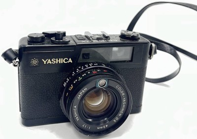 Auktion 366<br>YASHICA Electro 35 GX, mit Tasche & Gebrauchsanweisung, Funktion nicht geprüft, Alters & Gebrauchsspuren [1]