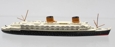 Auktion 366<br>Passagierdampfer ”Bremen”, Wiking, älter, L-22cm [1]