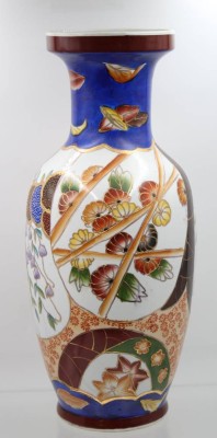 Auktion 366<br>hohe Vase, Satsuma, Japan, 50/60er Jahre, ca. H-46cm [1]