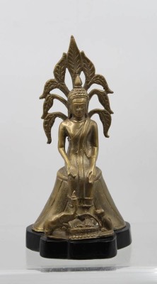 Auktion 366<br>thailändische Buddha-Statue, Bronze, ca. H-26,5cm [1]