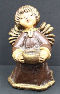 Auktion 366<br>Bozener Engel, braun, H-18 cm [1]