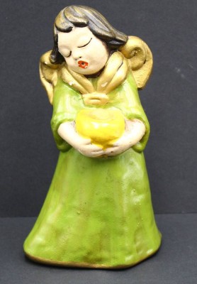 Auktion 366<br>Bozener Engel, grün, H-17 cm [1]