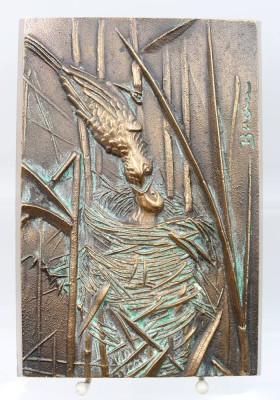 Auktion 366<br>Bronzerelief 