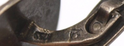 Auktion 366<br>Paar Silber-925- Manchettenknöpfe, zus. 10,4 gr. [1]