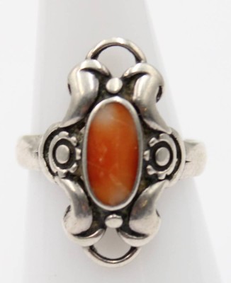 Auktion 366<br>Silberring-830- 