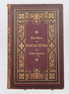 Auktion 366<br>Expedition nach den Seeen von Central-Afrika in den Jahren 1878 bis 1880 von Joseph Thomson, Altersspuren [1]