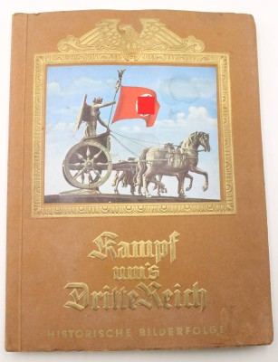 Auktion 366<br>Sammelalbum, Kampf um's Dritte Reich, Bild Nr. 203 fehlt [1]