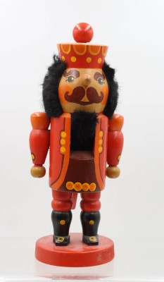 Auktion 366<br>Nussknacker, älter, bemalt, excl. für Jacobs, ca. H-32cm [1]