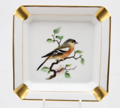 Auktion 366<br>Ascher, Rosenthal, Buchfink, ca. 12 x 12cm, leicht berieben [1]