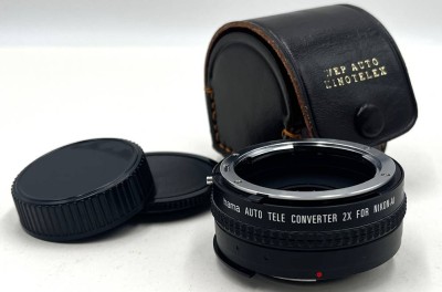 Auktion 366<br>HAMA Auto Tele Konverter/ 2x for NIKON-AI, In Tasche, Funktion nicht geprüft, Alters & Gebrauchsspuren [1]