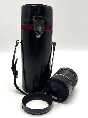 Auktion 366<br>PANAGOR Objektiv, Auto Tele, f=135mm, 1:2.8, In Tasche, Funktion nicht geprüft, Alters & Gebrauchsspuren [1]