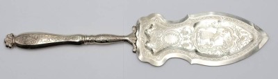 Auktion 366<br>Heber, älter, Silber gepr., 42,3gr., L-27,5cm [1]