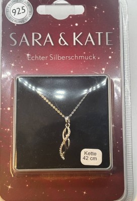 Auktion 366<br>Silberkette mit Anhänger-925-, neu in Verkaufsdisplay [1]