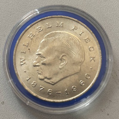 Auktion 366<br>Gedenkmünze DDR - 20 Mark 1972 A - Wilhelm Pieck 1876-1960 - Stempelglanz [1]
