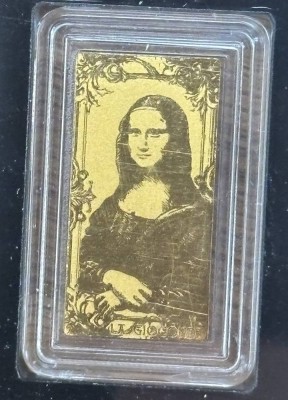 Auktion 366<br>Gold -999-1/500 Oz 1 Dollar Tokelau 2022  Leonardo da Vinci, mit Zertifikat [1]