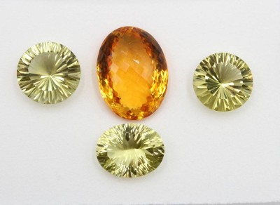 Auktion 366<br>4x div. Citrine, 72ct [1]