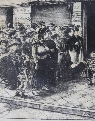 Auktion 366<br>Heinrich Zille (1858-1929) & Oskar Kokoschka (1886-1980), aus der Zeitsachrift 