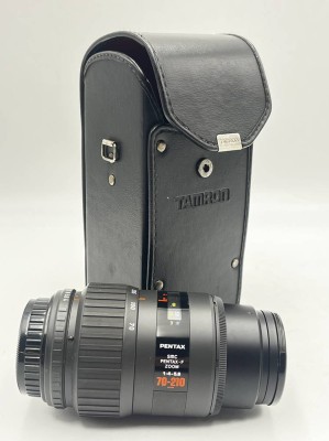 Auktion 366<br>PENTAX Objektiv, SMC, Pentax-F ZOOM, 1:4-5.8, 70-200mm, inkl. Kenlock-UV Linse, in Tasche, Funktion nicht geprüft, Alters & Gebrauchsspuren [1]