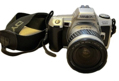 Auktion 366<br>MINOLTA Kamera, DYNAX 505si, AF ZOOM 28-80, Funktion nicht geprüft, Alters & Gebrauchsspuren [1]