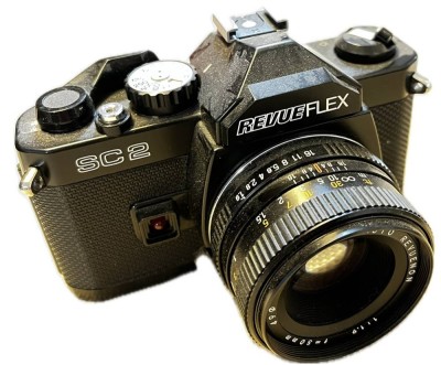 Auktion 366<br>REVUE FLEX SC2 Kamera inkl. Objektiv, Funktion nicht geprüft, Alters & Gebrauchsspuren [1]