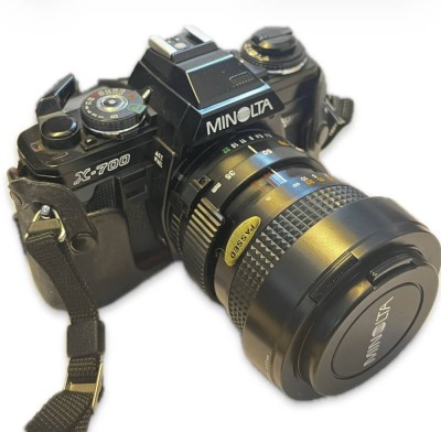 Auktion 366<br>MINOLTA X-700 Kamera, inkl. Objektiv, in Tasche, Funktion nicht geprüft, Alters und Gebrauchsspuren [1]